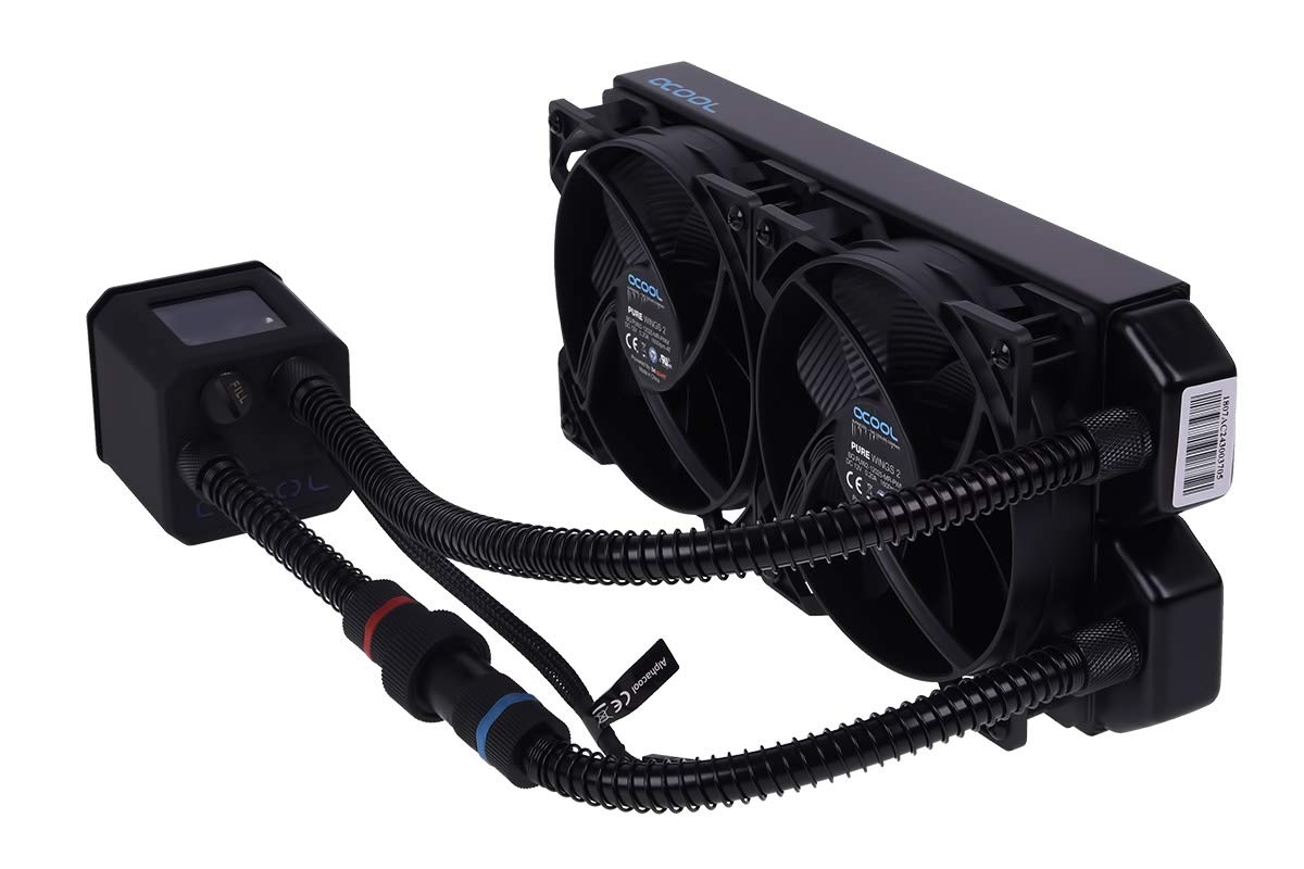 Amazon.com: Alphacool Eisbaer 240 AIO CPU Cooler - Black (11285